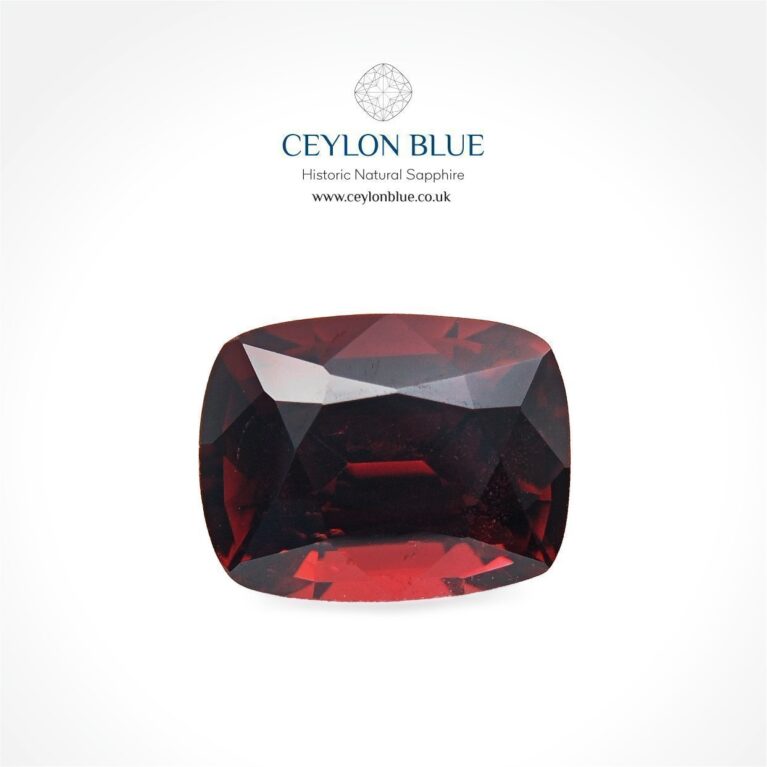 Red Almandine Garnet 2.85ct Cushion - CB 0149