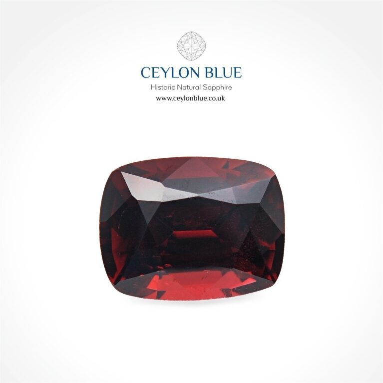 Red Almandine Garnet 2.85ct Cushion - CB 0149