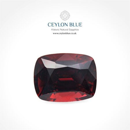 Red Almandine Garnet 2.85ct Cushion - CB 0149