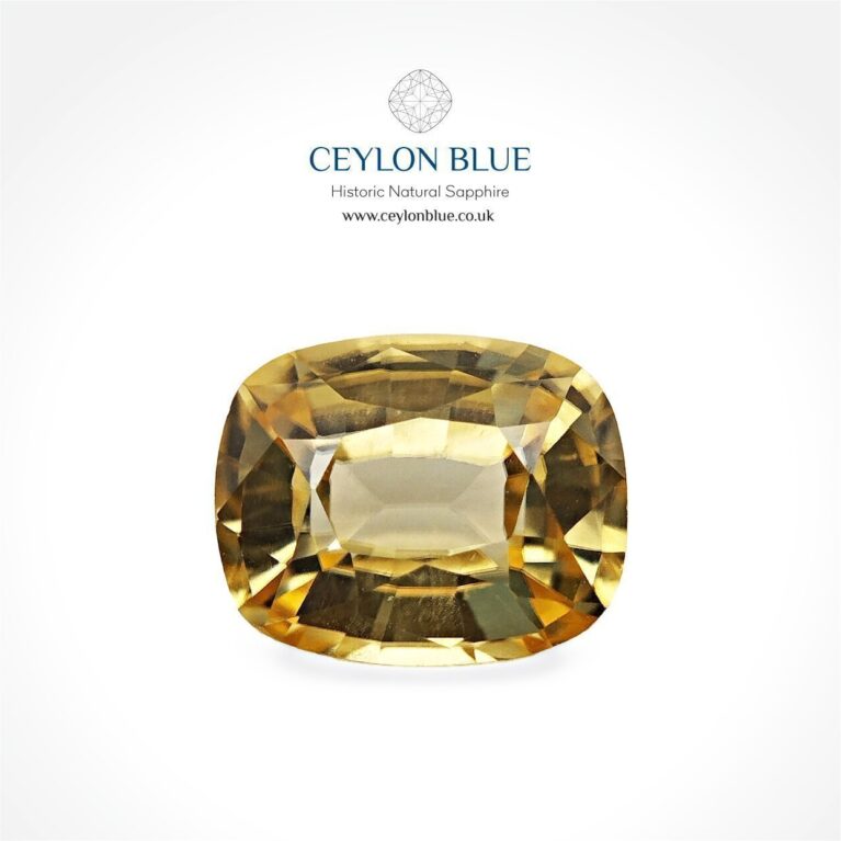 Yellow Zircon 2.10ct Cushion Shape - CB 0150