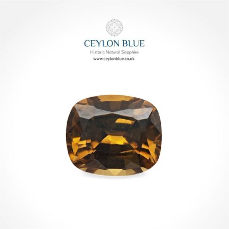 Brownish Yellow Zircon 1.85ct Cushion Shape - CB 0151