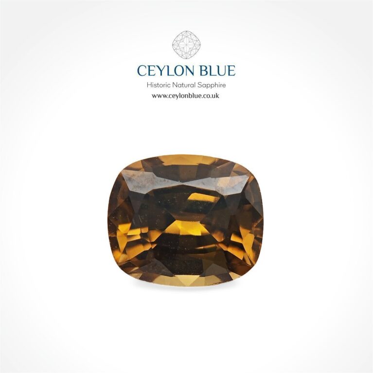 Brownish Yellow Zircon 1.85ct Cushion Shape - CB 0151
