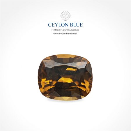 Brownish Yellow Zircon 1.85ct Cushion Shape - CB 0151