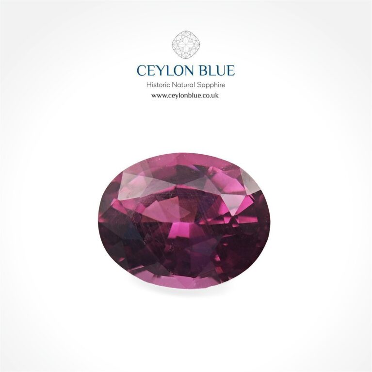 Rhodolite Garnet 2.25ct Oval Shape - CB 0152