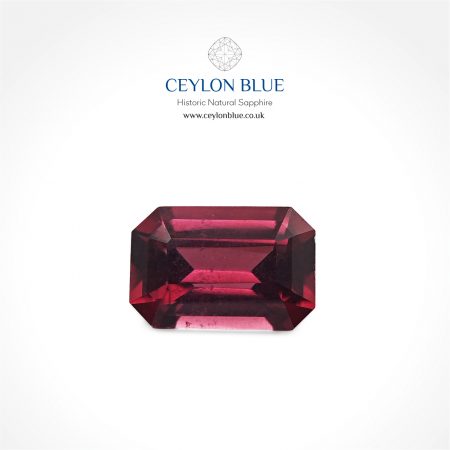 Almandine Garnet Octagon Red 1.15 - CB 0155