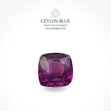 Purple Sapphire 1.44ct Cushion Shape - CB 0165
