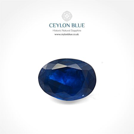 Royal Blue Sapphire 1.58ct Oval Shape - CB 0168