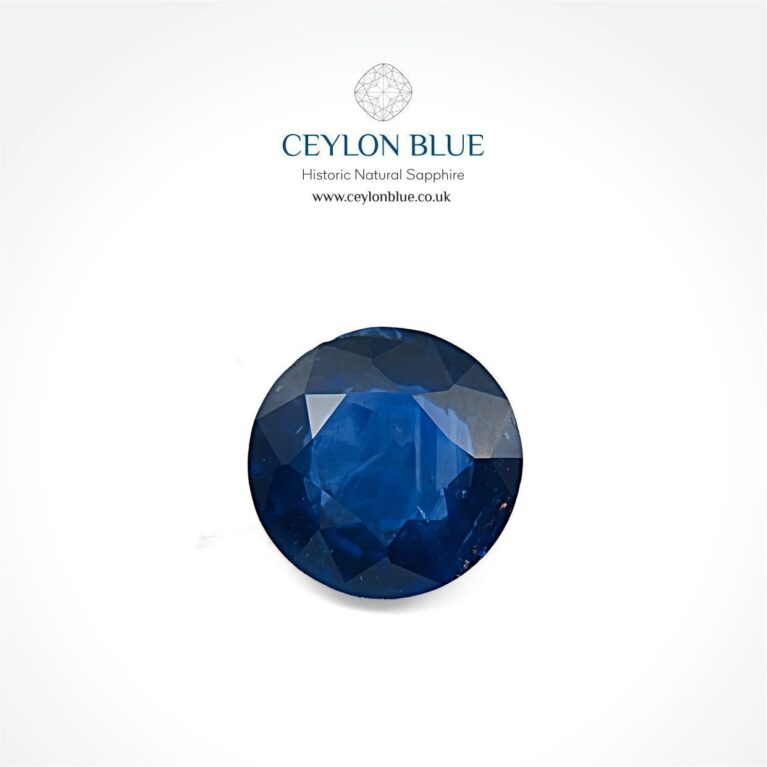 Royal Blue Sapphire 1.33ct Round Shape - CB 0170