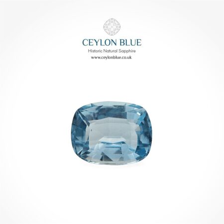 Aquamarine 2.23ct Greenish Blue Cushion Shape - CB 0175