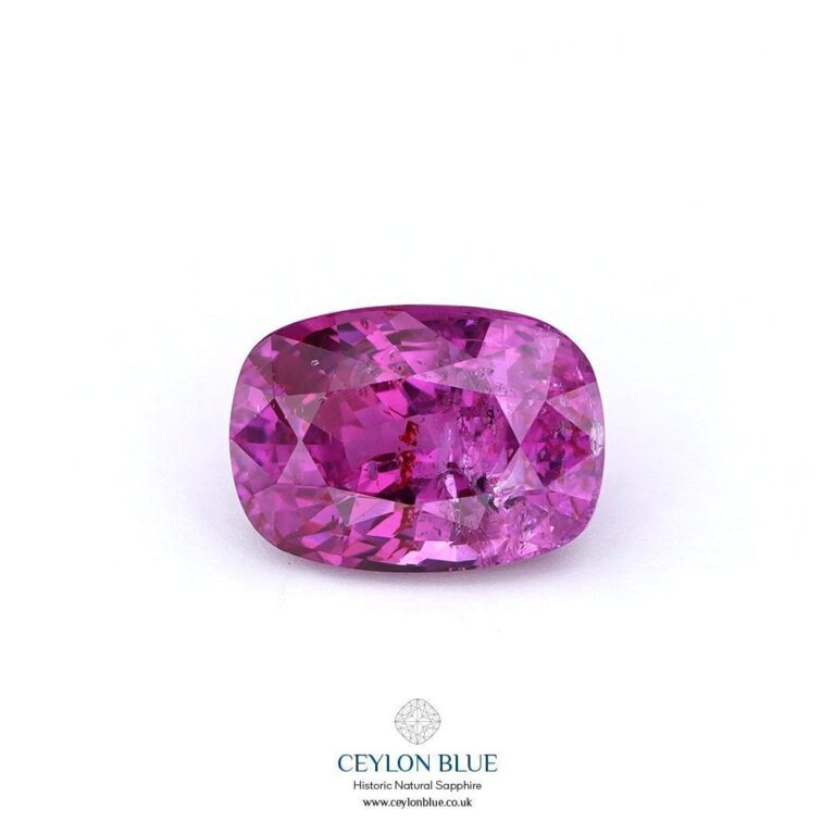 Pink Sapphire Purplish Pink Cushion Shape 2.33ct CB 0236