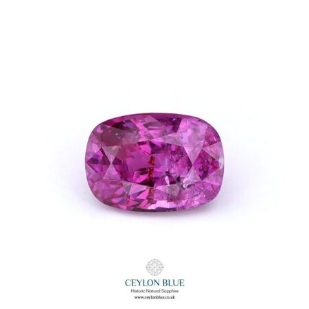 Pink Sapphire Purplish Pink Cushion Shape 2.33ct CB 0236