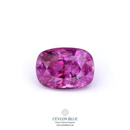 Pink Sapphire Purplish Pink Cushion Shape 2.33ct CB 0236
