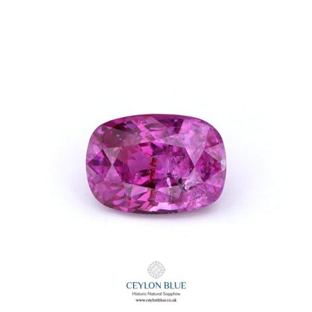 Pink Sapphire Purplish Pink Cushion Shape 2.33ct CB 0236