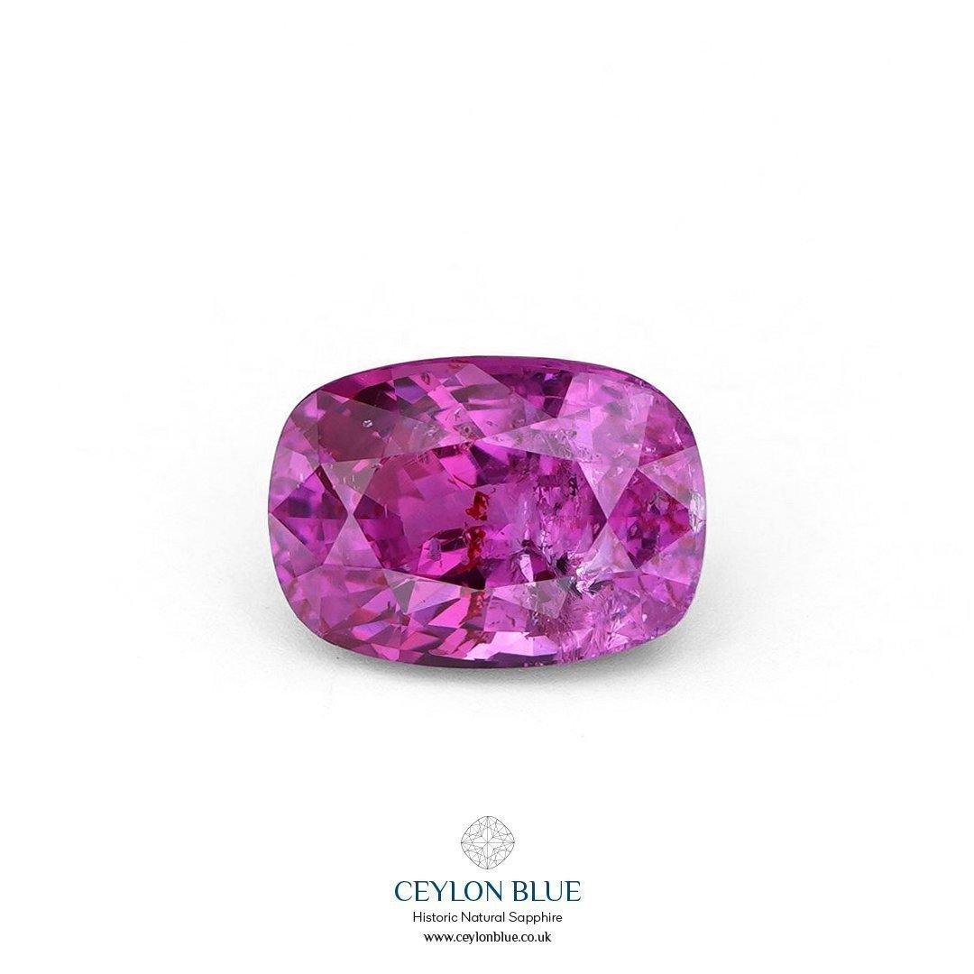 Pink Sapphire Purplish Pink Cushion Shape 2.33ct CB 0236