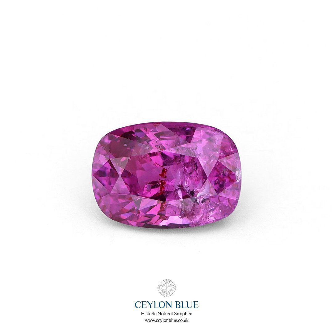 Pink Sapphire Purplish Pink Cushion Shape 2.33ct CB 0236