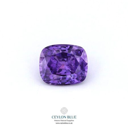 Purple Sapphire Unheated Cushion Shape 1.40ct CB 0241