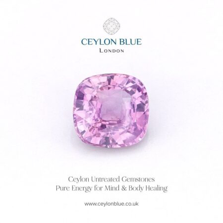Natural Pink Sapphire Gemstone Unheated Oval Shape 1.23ct (CB 0335)
