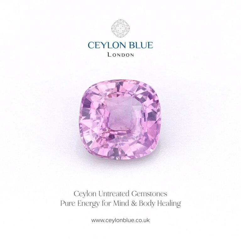 Natural Pink Sapphire Gemstone Unheated Oval Shape 1.23ct (CB 0335)