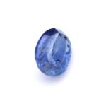 Blue Sapphire Unheated Oval Shape 0.90ct - CB 0278 - Image 4