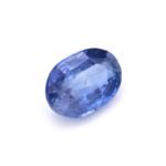 Blue Sapphire Unheated Oval Shape 0.90ct - CB 0278 - Image 3