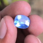 Blue Sapphire Unheated Cushion Shape 4.75ct CB 0260 - Image 2