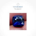 Blue Sapphire Gemstone 1.87ct Cushion Shape 6.70x6.43x4.88mm - CB 0210