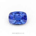 Blue Sapphire Unheated Cornflower Blue Cushion Shape 3.41ct CB 0256