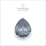Light Blue Sapphire Gemstone 1.50ct Pear Shape - CB 0033 - Image 2