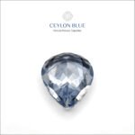 Light Blue Sapphire Gemstone 1.50ct Pear Shape - CB 0033 - Image 3