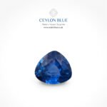 Cornflower Blue Sapphire 0.60ct Trillion - CB 0105