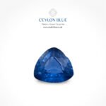 Cornflower Blue Sapphire 0.35ct Trillion - CB 0109