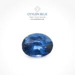 Cornflower Blue Sapphire 0.65ct Oval - CB 0113
