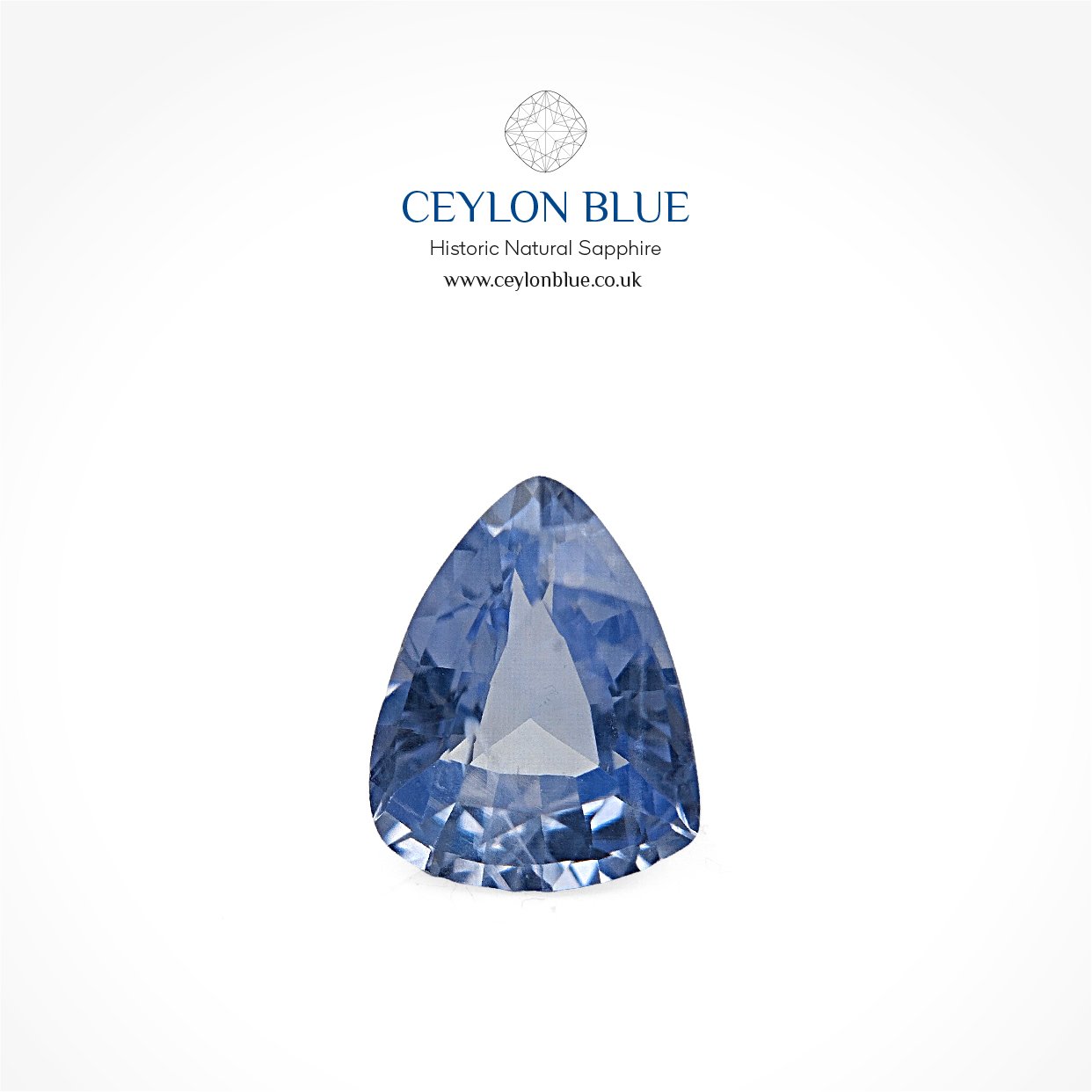 CB 0164-Light-Blue-Sapphire-Pear-Shape-1p29-Blue-Sapphires-1 Light Blue Sapphire 1.29ct Pear Shape - CB 0164 - Image 1