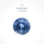 Sky Blue Sapphire 1.30ct Round Shape Unheated- CB 0177