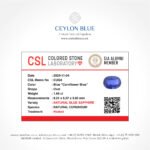 Cornflower Blue Sapphire 1.89ct Oval Shape - CB 0178 - Image 5