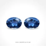 Cornflower Blue Sapphire | Oval Shape | Pair | CB 0004