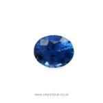 Peacock Blue Sapphire 0.91ct Oval Shape - CB 0002