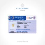 Natural Unheated Yellow Sapphire – 1.98ct Oval Cut Loose Gemstone (CB 0333) - Image 2