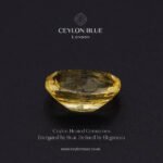 Natural Unheated Yellow Sapphire – 1.98ct Oval Cut Loose Gemstone (CB 0333) - Image 4