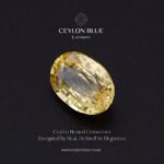 Natural Unheated Yellow Sapphire – 1.98ct Oval Cut Loose Gemstone (CB 0333) - Image 3
