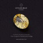 Natural Unheated Yellow Sapphire – 1.50ct Oval Cut Loose Gemstone (CB 0332) - Image 5