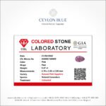 Pink Sapphire 0.48ct Pear Shape - CB 0037 - Image 3