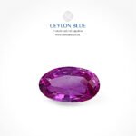 Pink Sapphire 0.85ct Oval Shape - CB 0166