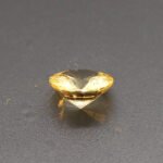 Natural Yellow Sapphire Gemstone Unheated Ceylon Round Shape 1.61ct - CB 0468 - Image 4